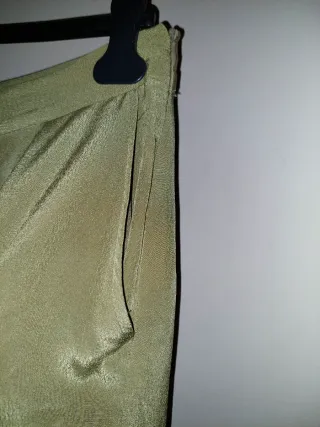 Pantalón bombacho Zara verde oliva XL