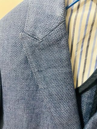 Chaqueta niño evento azul 5/6 años