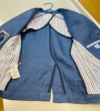 Chaqueta niño evento azul 5/6 años