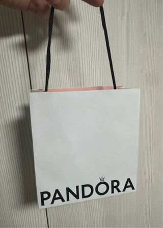 Pulsera Pandora Cadena Serpiente Cierre Rosa