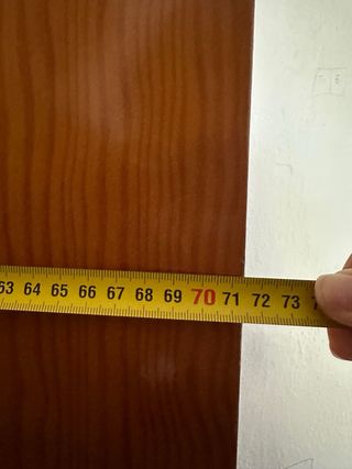 Puerta interior de madera