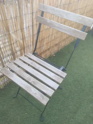 Mesa y 2 Sillas Jardín Tärnö IKEA