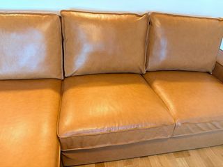 Sofá Kivik Ikea con chaiselongue y fundas