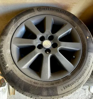 Juego 4 Llantas 16 pulgadas Negro Mate