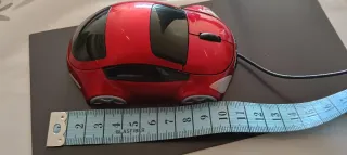 Ratón USB Coche Rojo