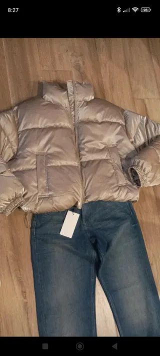 Anorak Zara Collection ZW Beige