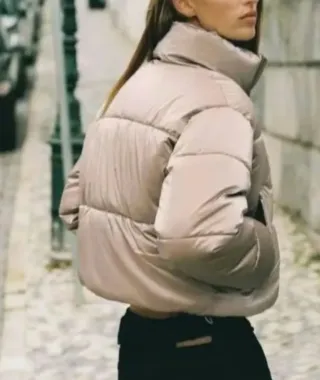 Anorak Zara Collection ZW Beige