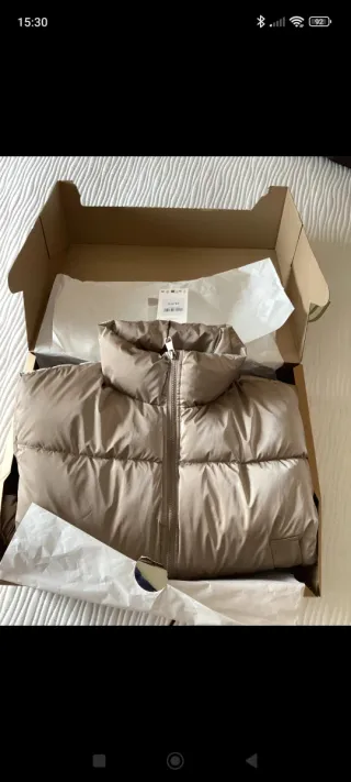 Anorak Zara Collection ZW Beige