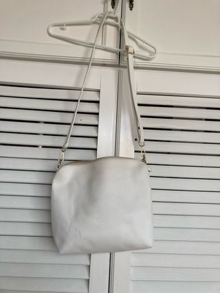 Bolso blanco sintético