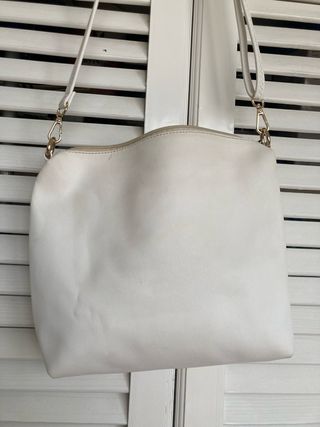 Bolso blanco sintético