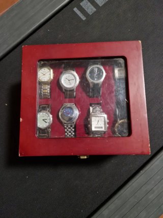 Lotto Collezione 10 Orologi Vintage + Cofanetto Le