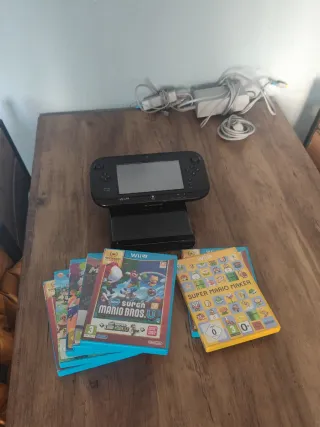 Lote consola Wii U con juegos