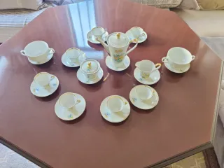 juego de té de porcelana vintage Shore & Coggins