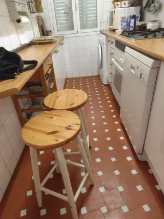 Vaciado todos los muebles del piso