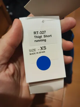 Mallas de running Sural azules y negras