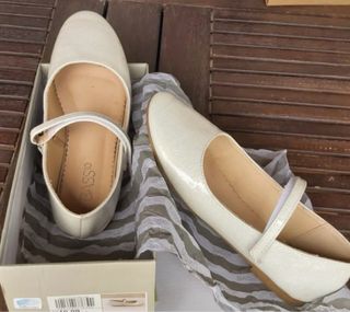 Bailarinas blancas talla 38