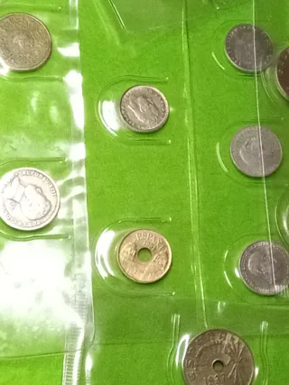 Colección de Monedas españolas.muchas sin circular