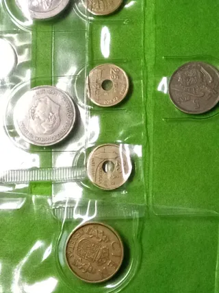 Colección de Monedas españolas.muchas sin circular