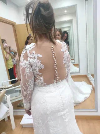 Traje de Novia Encaje Talla 40/42
