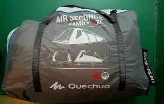 Quechua Family 4XL. Hinchable y fresh and black