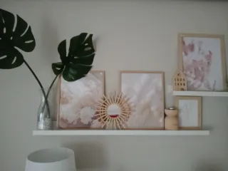 Quadri decorativi con cornice in legno, nuovi