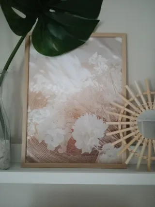 Quadri decorativi con cornice in legno, nuovi