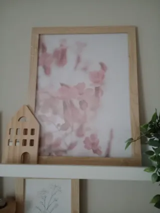 Quadri decorativi con cornice in legno, nuovi