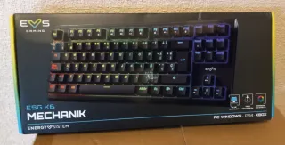 Teclado Gaming EVS ESG K6 Mechanik