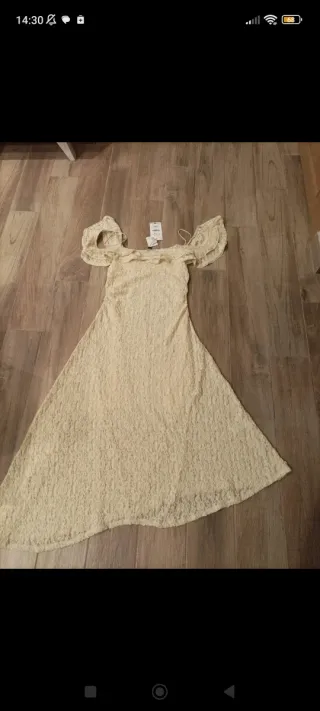 Vestido Encaje zara