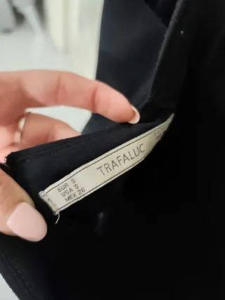 Mono corto negro Zara Talla S