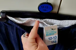 Falda azul Primark 12-13 años