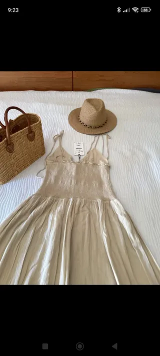 Vestido Zara de tirantes