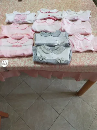 Set 10 maglie neonata fino a 2 mesi
