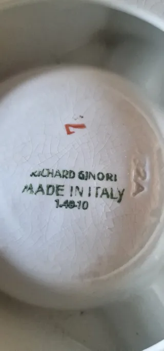 Posacenere Martini Vermouth Ceramica