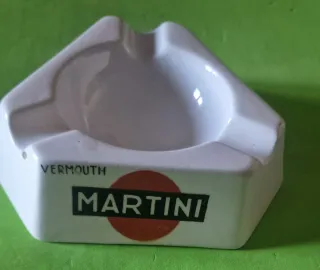 Posacenere Martini Vermouth Ceramica
