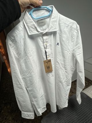 Camisa Scalpers Blanca Talla M