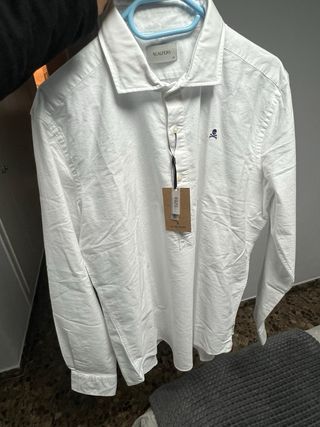 Camisa Scalpers Blanca Talla M