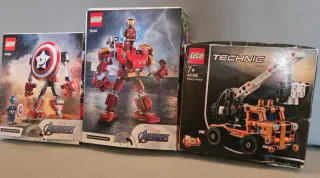 Lotto in offerta 3 Lego: 76168, 76140, 42088