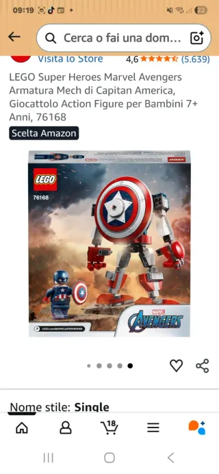 Lotto in offerta 3 Lego: 76168, 76140, 42088