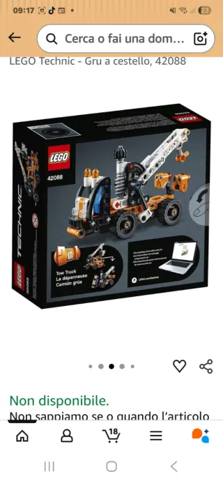 Lotto in offerta 3 Lego: 76168, 76140, 42088