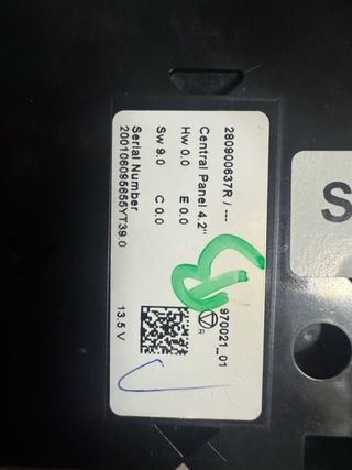 Pantalla Multifunción Renault Megane