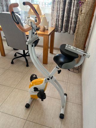 Bicicleta Estática con Respaldo