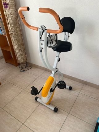 Bicicleta Estática con Respaldo