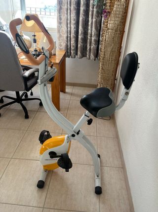 Bicicleta Estática con Respaldo