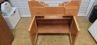 Mueble bajo lavabo de madera