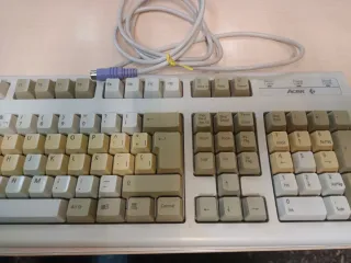 Teclado ordenador PS2 6 pin. Acer 6312-TA