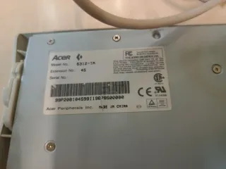 Teclado ordenador PS2 6 pin. Acer 6312-TA