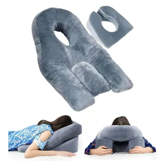 Almohada facial post-cirugía vitrectomía