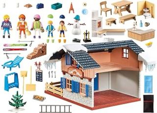 Cabaña Estación de Esquí Playmobil
