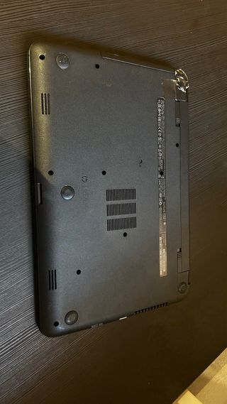 Portátil HP Gris y Negro